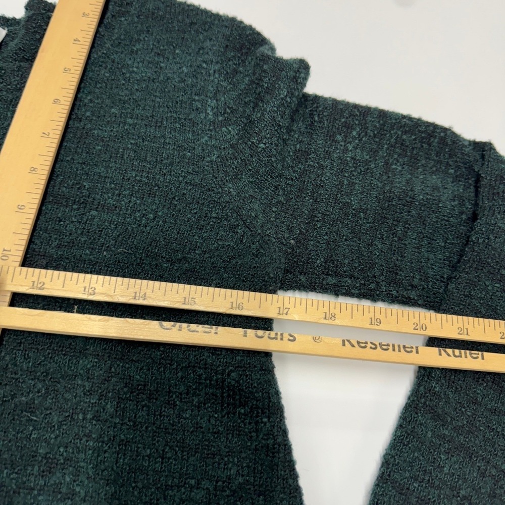 Soft Surroundings Sweater Womens PS Green Knit Tunic Boho Indie Hippie - Picture 6 of 8